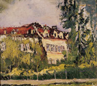 Chaim Soutine Landscape with House