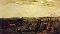 Charles-François Daubigny The Grape Harvest in Burgundy