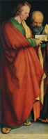Albrecht Dürer John the Baptist and Saint Peter