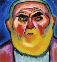 Alexej von Jawlensky The old man (yellow beard)