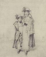 Jean Auguste Dominique Ingres The Montagu Sisters