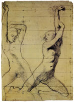 Jean Auguste Dominique Ingres Study for The Vow of Louis XIII