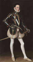 Antonis Mor and Alsonso Sánchez Coello Alessandro Farnese in Armor