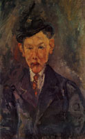 Chaim Soutine Young Man with a Small Hat