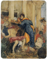 Edouard Vuillard Saint Barnabas Healing the Sick (study after Veronese)