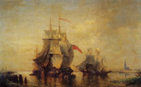 Félix Ziem Marine: Antwerp, Gateway to Flanders