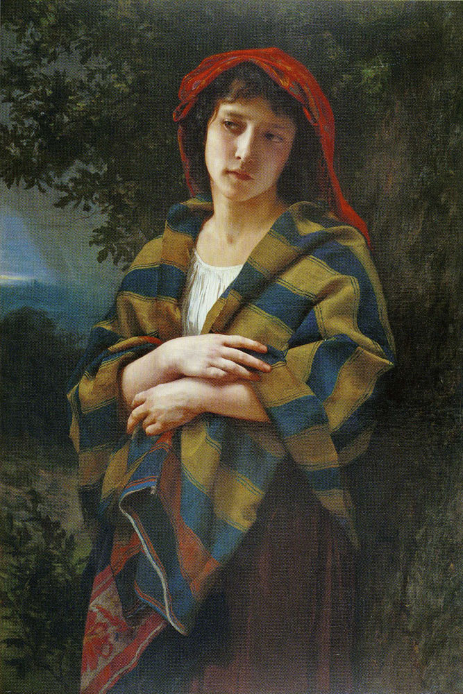 William-Adolphe Bouguereau - During the Storm