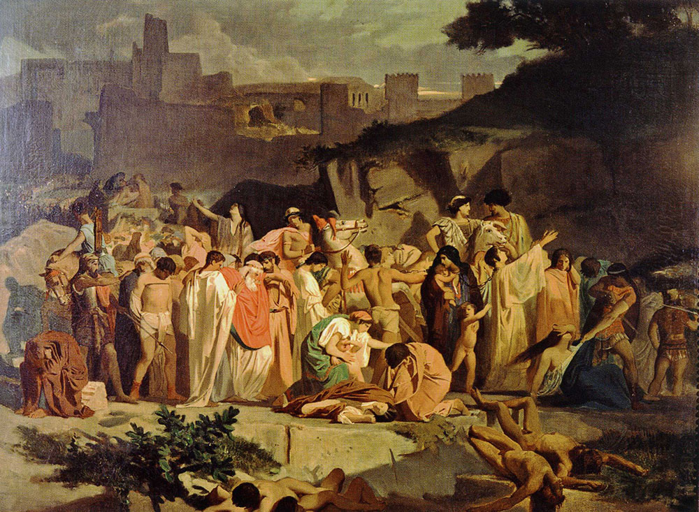 William-Adolphe Bouguereau - The Jews Led into Captivity