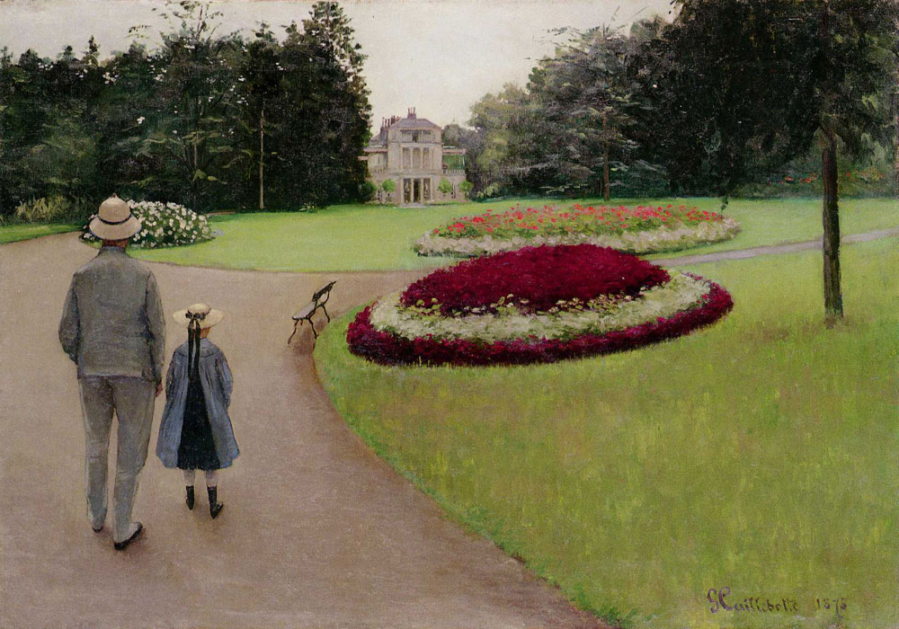 Gustave Caillebotte - Park on the Caillebotte Property at Yerres