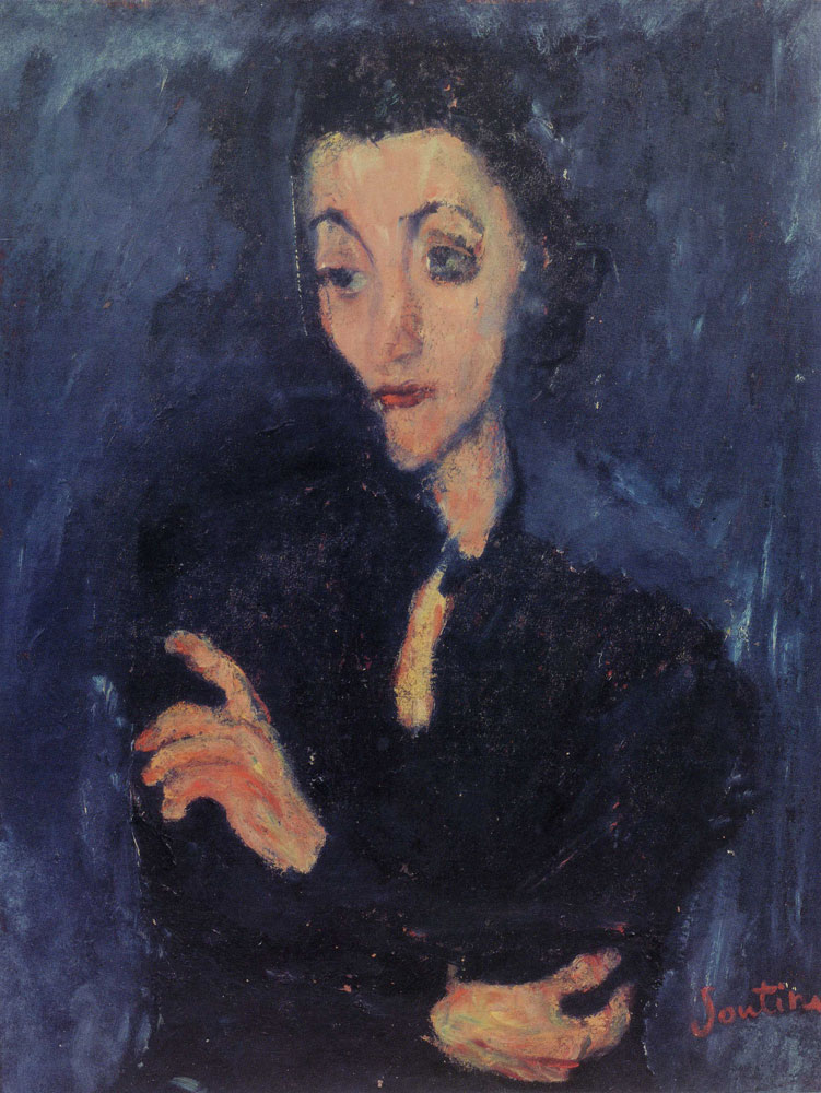 Chaim Soutine - Portrait of Maria Lani