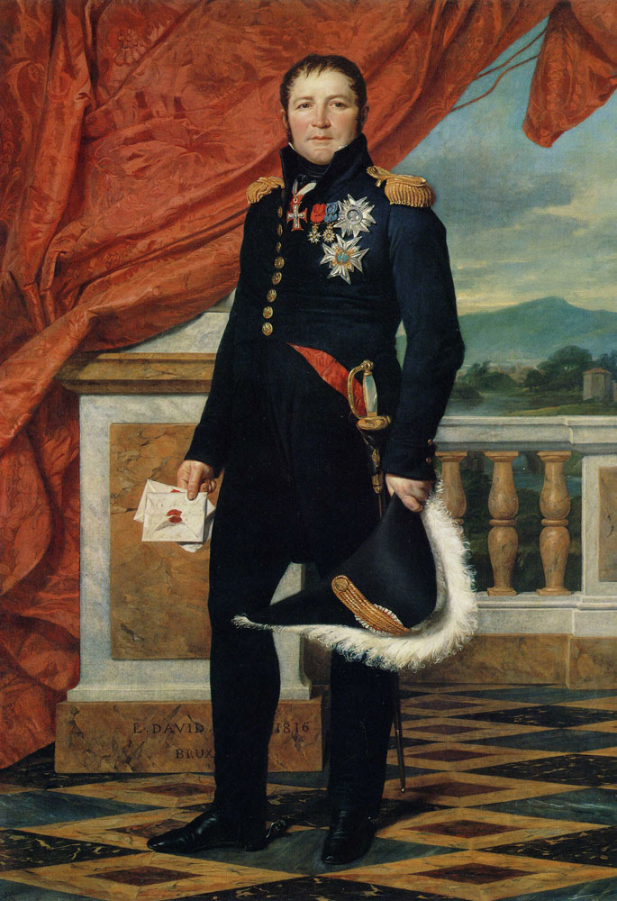 Jacques-Louis David - Portrait of General Maurice-Êtienne Gérard