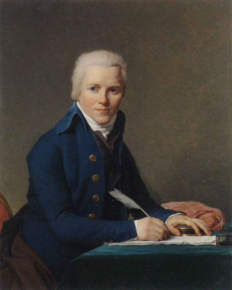 Jacques-Louis David - Portrait of Jacobus Blauw