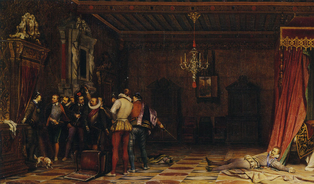 Paul Delaroche - The Assassination of the Duc de Guise