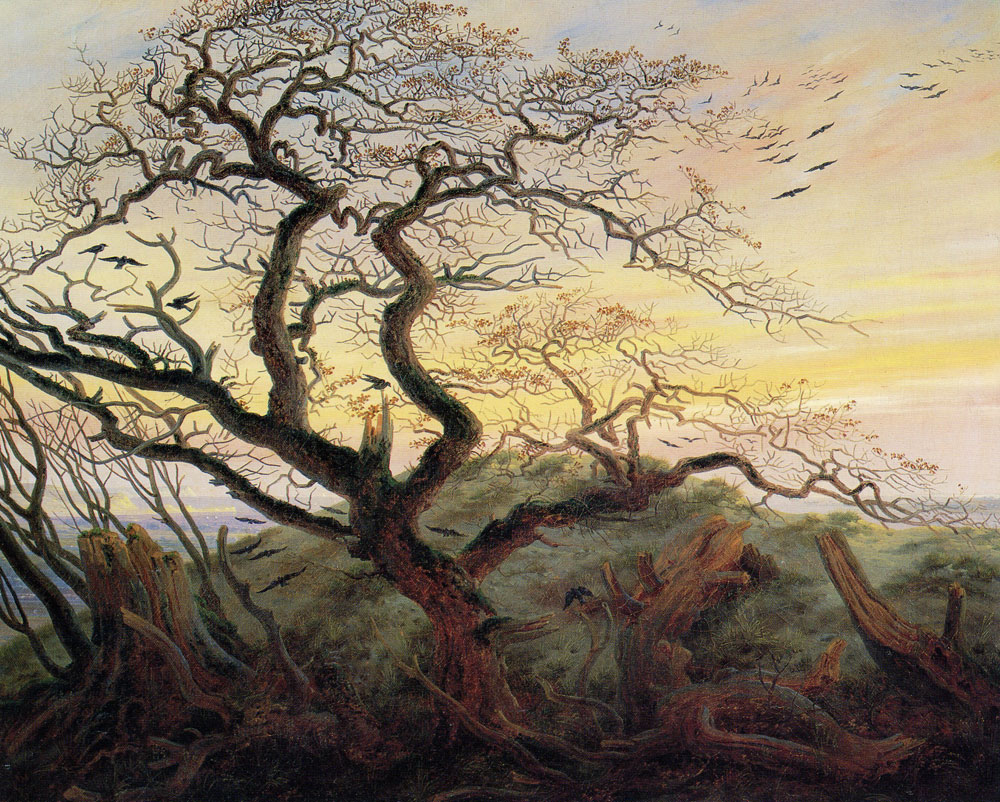 Caspar David Friedrich - The Raven Tree