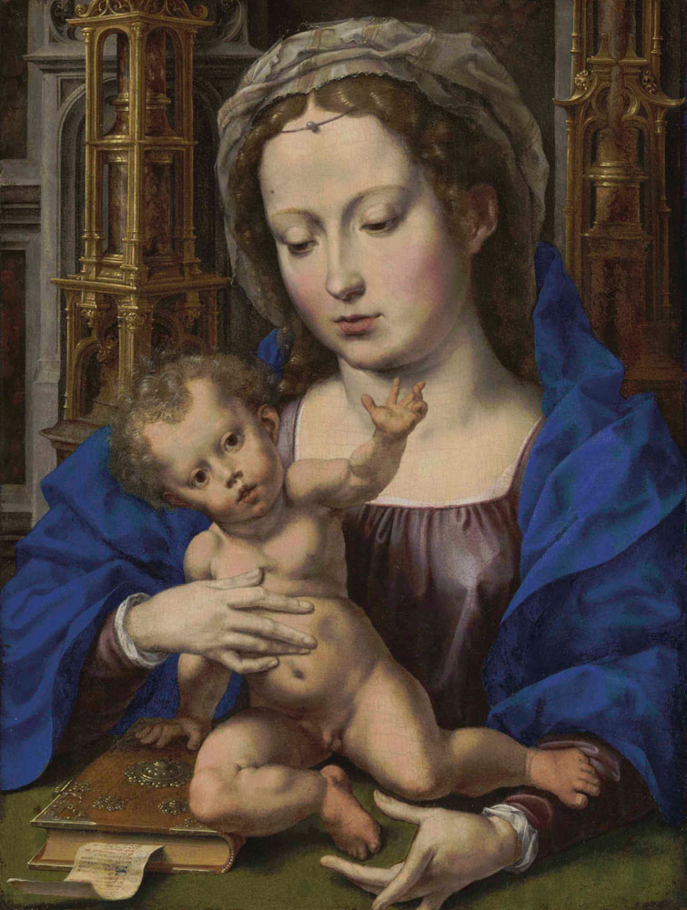 Jan Gossaert - The Virgin and Child