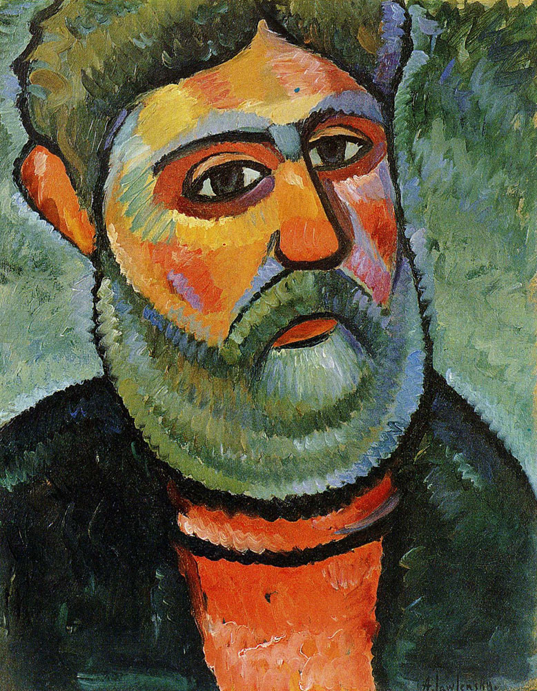 Alexej von Jawlensky - Man with green beard