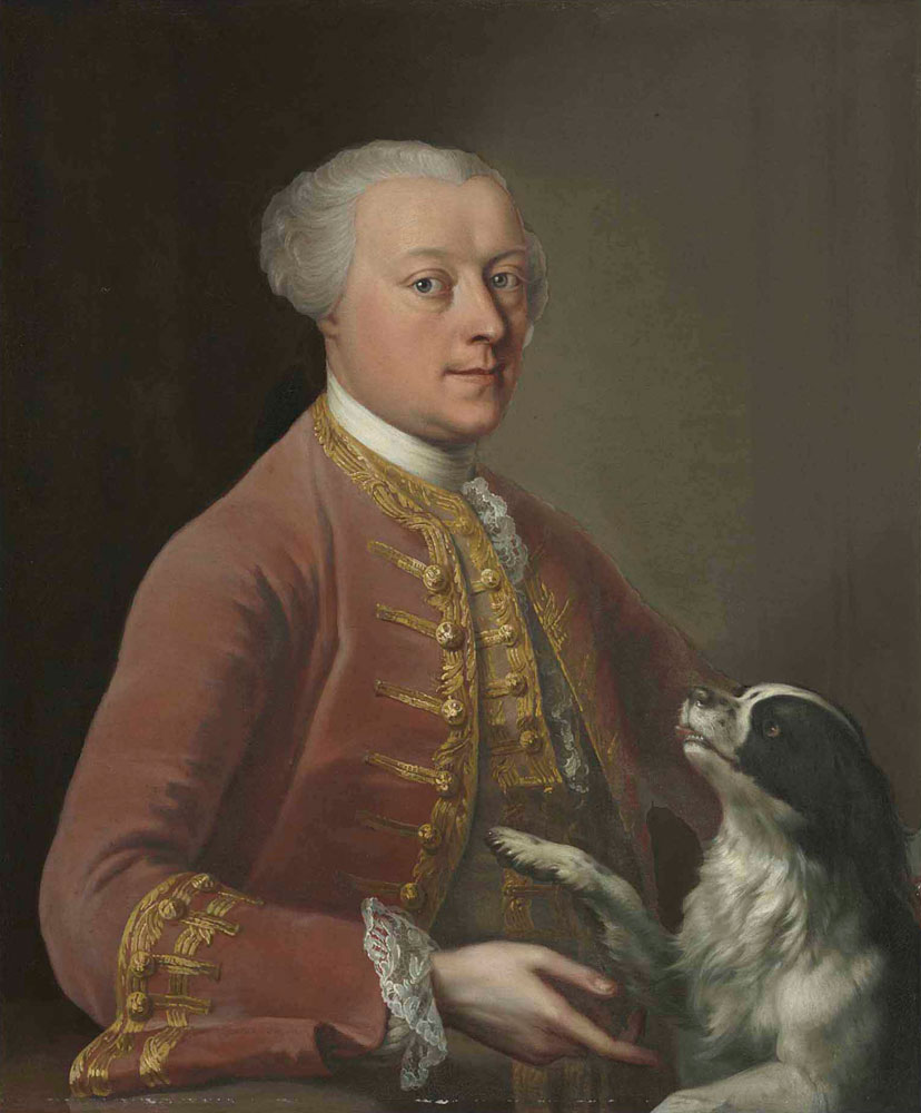Charles Amédée Philippe van Loo - Portrait of a gentleman