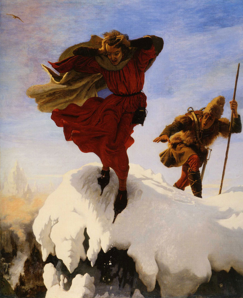 Ford Madox Brown - Manfred on the Jungfrau