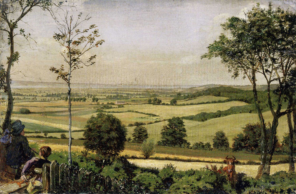 Ford Madox Brown - View from Shorn Ridgeway, Kent