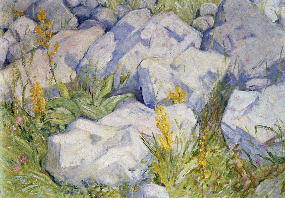 Franz Marc - Little Study of Stones