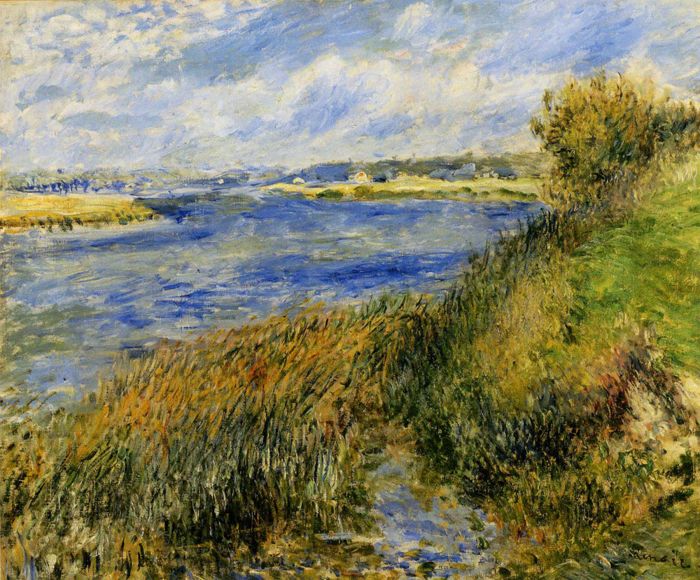 Pierre-Auguste Renoir - The Seine at Champrosay