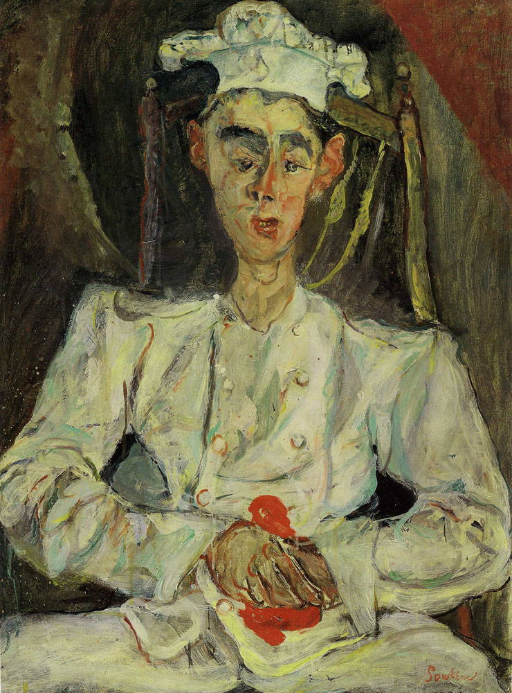 Chaim Soutine - Pastry Cook with Red Handkerchief
