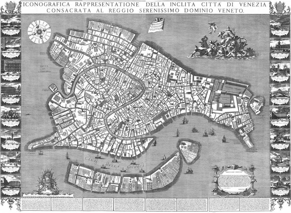 Ludovico Ughi - Oconographia rappresentationa della inclita citta di Venezia consacrata al Reggio Serenissimo Dominio Veneto