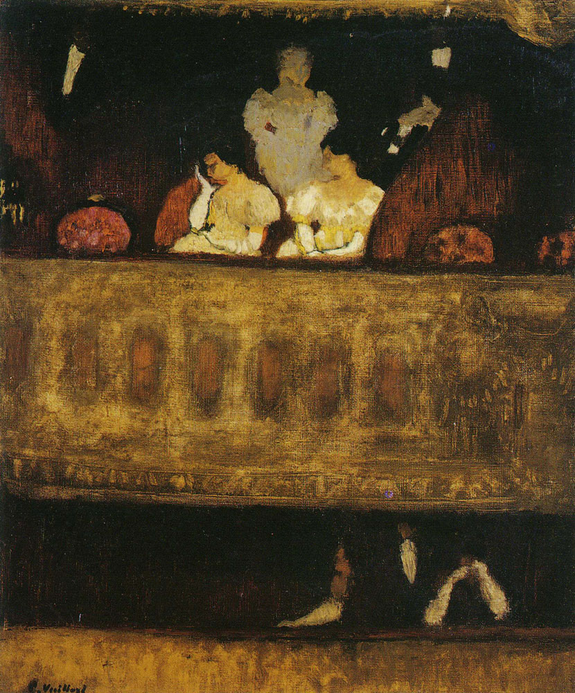 Edouard Vuillard - A Loge at the Opera