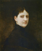 William-Adolphe Bouguereau Portrait of Madame Dumont