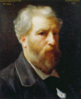 William-Adolphe Bouguereau Self-Portrait given to M. Sage