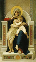 William-Adolphe Bouguereau The Virgin, the Child Jesus, and St. John the Baptist