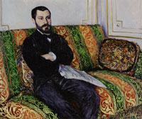 Gustave Caillebotte Portrait of Richard Gallo