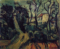 Chaim Soutine Landscape with Houses