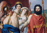 Jacques-Louis David The Anger of Achilles