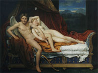 Jacques-Louis David Cupid and Psyche