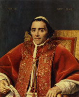 Jacques-Louis David Portrait of Pope Pius VII