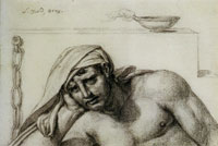 Jacques-Louis David The Figure of a Man (