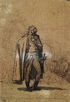 Jacques-Louis David Study for a Portrait of General Bonaparte