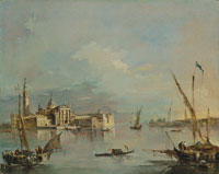 Francesco Guardi The Island of San Giorgio Maggiore, Venice, with the Punta della Giudecca