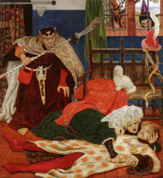 Ford Madox Brown The Death of Sir Tristram
