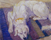 Franz Marc Lying Dog