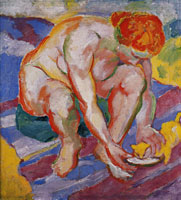 Franz Marc Nude with Cat