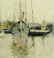 Berthe Morisot Boats - Entry to the Midina in the Isle of Wight