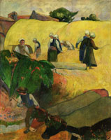 Paul Gauguin The Haystacks