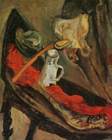 Chaim Soutine Still Life with Fish and Pitcher