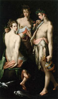 Bartholomeus Spranger Venus, Ceres and Bacchus