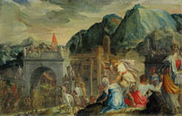 Friedrich Sustris - The Triumph of Marius over Jugurtha