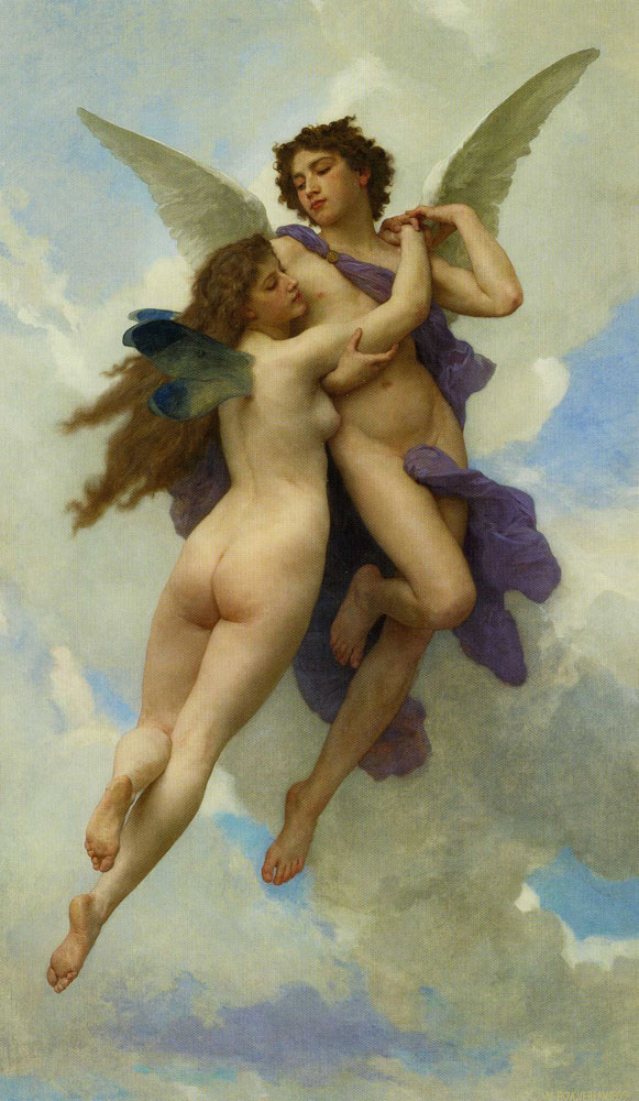 William-Adolphe Bouguereau - Cupid and Psyche