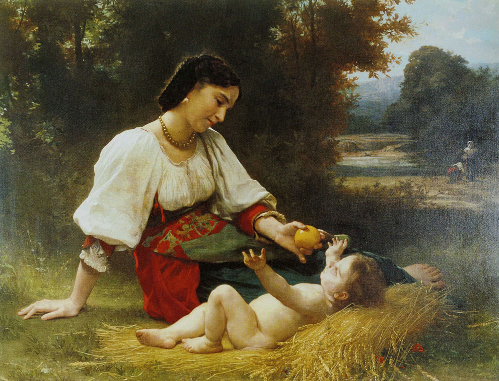 William-Adolphe Bouguereau - Harvest Time