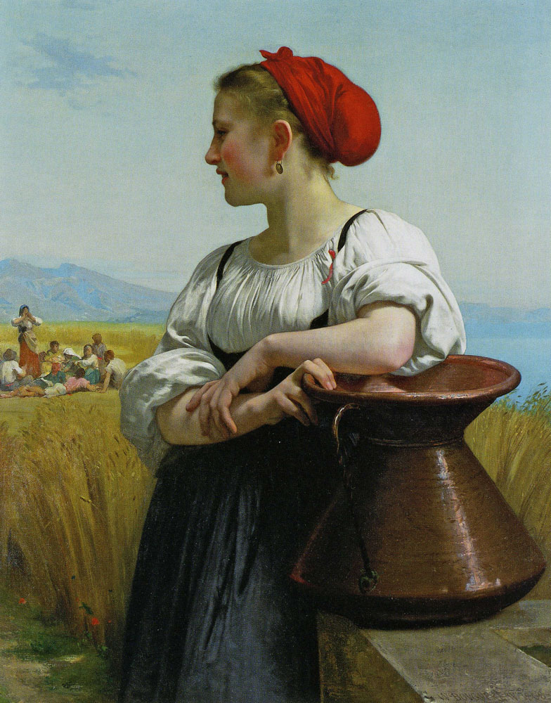 William-Adolphe Bouguereau - Harvester